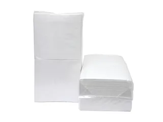 Servetten 140233 1/4 fold Hoogwit 1-laags - 1