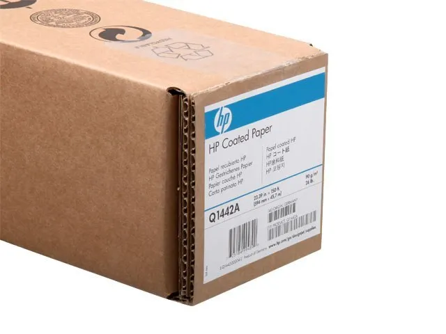 Inkjetpapier Hp Q1442a 594mmx47.7m 90 Gram Coated