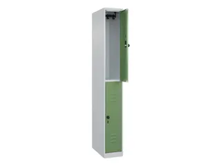 dubbeldekse locker,HxBxD 1850x250x500mm,1x2vak.,vak B 250mm - 2