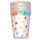 Bekers Haza Festive Colors 250ml 8 stuks