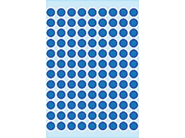 HERMA 1833 Multipurpose etiketten Rond 8mm Donkerblauw 540 stuks
