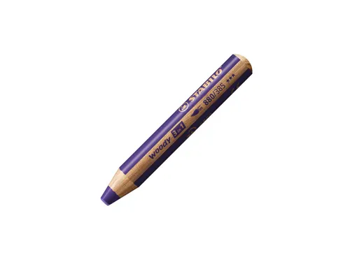 Kleurpotloden STABILO 880 woody 3 in 1 multitalent violet