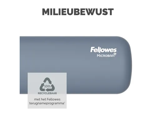 Polssteun Fellowes Breyta compact blauw 6x32cm
