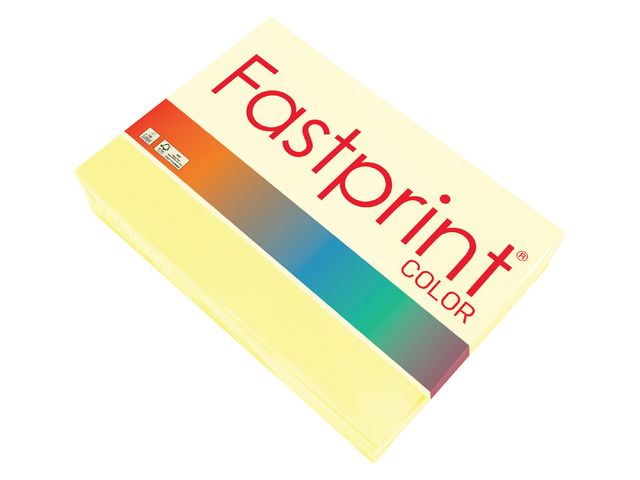 Kopieerpapier Fastprint A4 80 Gram Kanariegeel 500vel | GekleurdPapierShop.nl