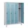 schoollocker,HxBxD 1630x1200x500mm,4vak,vak B 300mm,draaigrendel