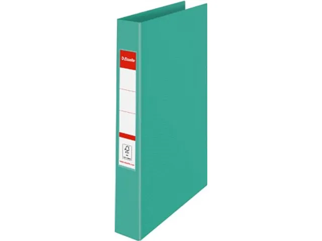 Colour'Breeze ringmap 2 rings PP A4 harde kaft groen