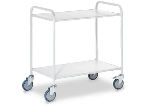 Dossierwagen 150kg 2 Etages 900x780x500mm Ral7035