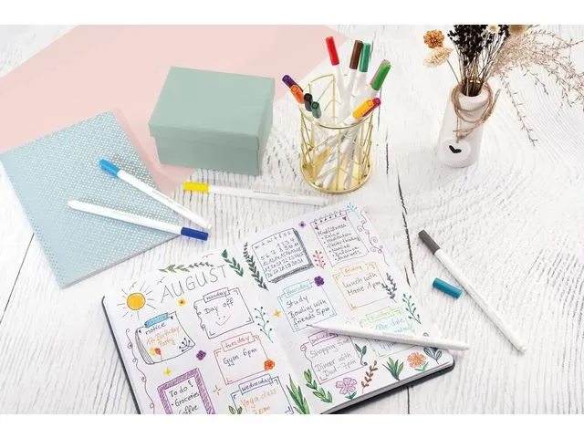 Fineliner Eberhard Faber kartonetui 16 stuks