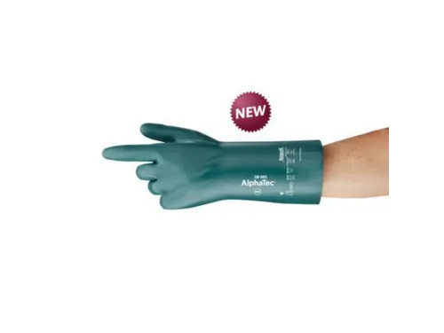 Ansell AlphaTec 58-001 nitril handschoenen, groen, maat 10, 144 paar