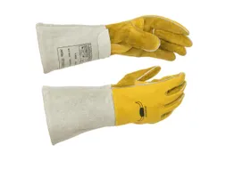 Weldas SteerSotuff 10-2750 lashandschoenen, geel, maat XL, per 5 paar