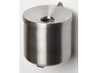 Wandasbak 2.4 liter HxØ 160x155mm Rvs - 1