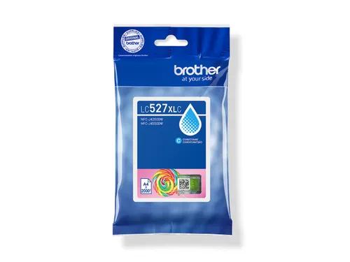 Inktcartridge Brother LC-527XLC HC blauw 2000 pagina's