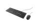 Toetsenbord Trust Primo + muis zwart