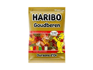 Snoep Haribo Goudbeertjes zak 250gr - 1