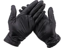 Gloovy Eco Duurzame Hygiëne Handschoen Zwart Maat L 20x100 stuks