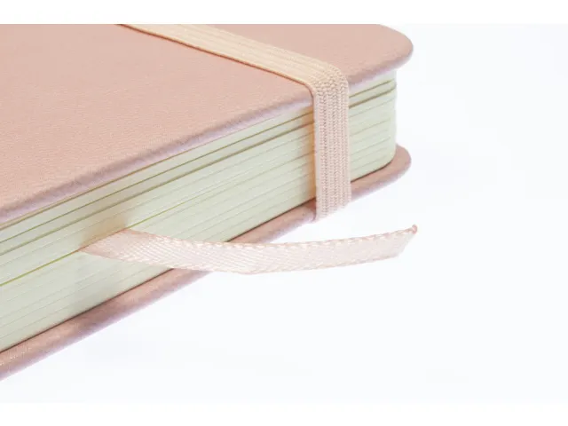 Carnet de croquis PU couverture rigide 80 feuilles A5 vieux rose