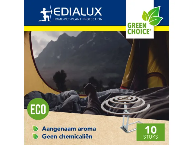 Citronella Geurspiralen,10 Stuks