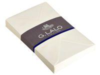 Envelop Lalo bank C6 gevergeerd wit 114x162mm gegomd