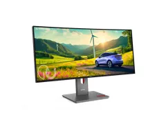 Lenovo ThinkVision P34WD-40 Monitor 34 Inch Wide Quad HD LCD Zwart