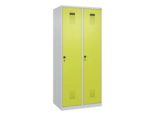 locker voor scheiding van kleding,HxBxD 1850x800x500mm,2vak
