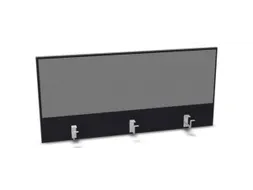 opzetpaneel,v. bureau,aanbouw achter,B 1200mm,CC-zwart,BN8078-grijs