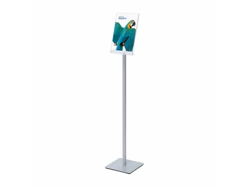 Infostandaard Design Slim A4 Zilver