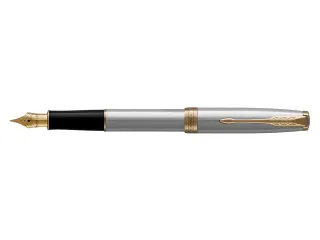 Vulpen Parker Sonnet Stainless steel GT medium - 3