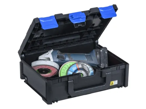 Assortimentskoffer,HxBxD 145x396x296mm,ABS,koffer zwart