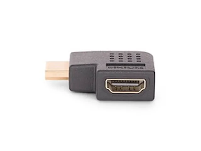 Right Angle HDMI 2.0 Adapter. m/F. 4K60
