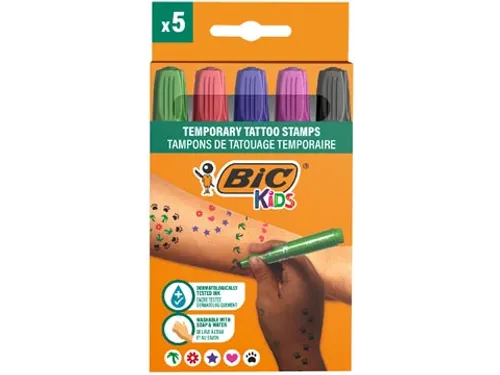 Tijdelijke Tattoo Stempels Assorti Set Van 5