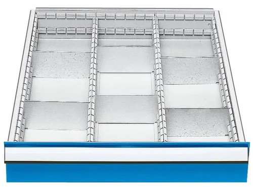 Lade-Indelingsset,V. Werkbank,6Lengteverdeler/2Scheidingsplaten