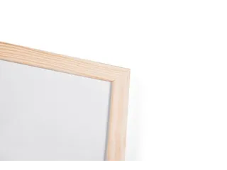 Q-connect Whiteboard houten frame 90x120cm Melamine niet-magnetisch - 3