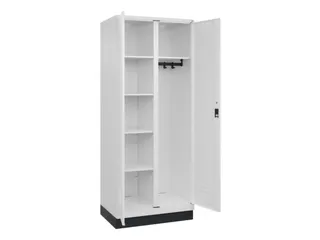 wasgoedverdeelkast,HxBxD 1950x800x500mm,vak B 400mm,cilinderslot - 2
