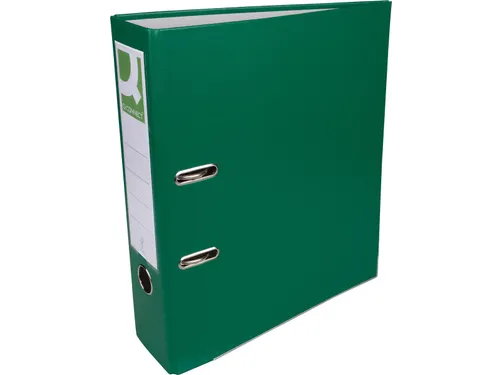 Q-connect ordner A4 PP en karton 80mm rug Groen