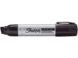 Pro Magnum Permanent Marker Beitelpunt Zwart - 4