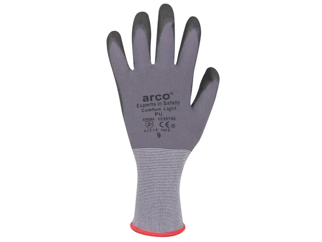 Werkhandschoen Arco Comfort Light PU maat 8