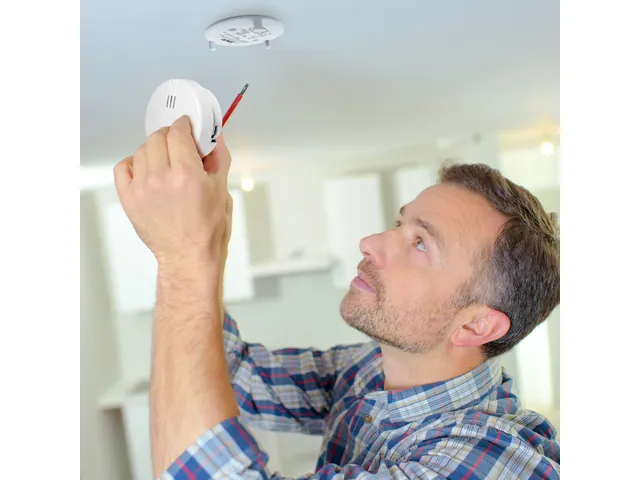 Rookmelder Alecto mini met 5 jaar batterij wit