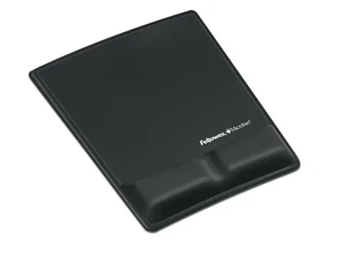 Health-V Fabrik muismat met polssteun, zwart