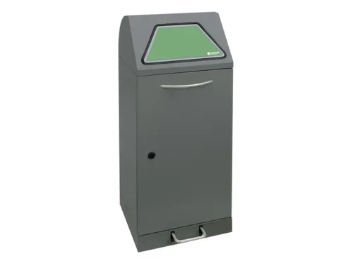 afvalverzamelaar,niet-brandbaar,1x75l,HxBxD 1000x400x380mm