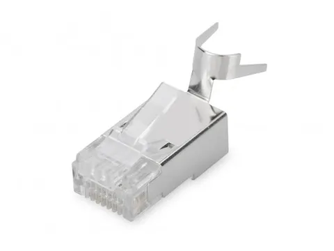 Modulaire stekker CAT 6A afgeschermd AWG22-23 doorvoer 8 Stuks