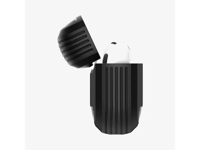 Spigen Rugged Armor Opbergtas AirPods 4TH Mat Zwart