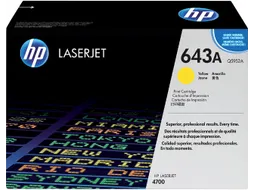 HP 643A Q5952A Gele Toner Cartridge Origineel HP