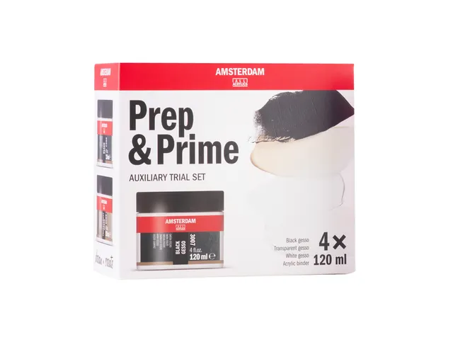 Mediumset Amsterdam Mini Prep and Prime 4 stuks 120ml