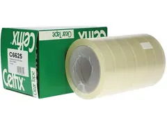 plakband PP ft 25mmx66m transparant