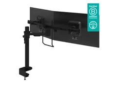 Viewmate monitorarm 2 Schermen Bureau 603 Zwart