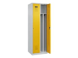locker voor scheiding van kleding,HxBxD 1850x600x500mm,2vak - 1