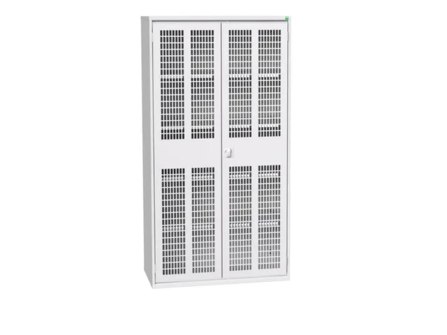 universele kast,HxBxD 2000x1050x550mm,4xStalen bodem,draaigrendelslot