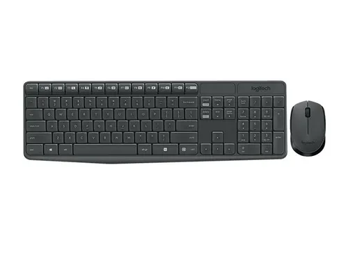 Mk 235 Draadloos Toetsenbord & Muis Qwerty