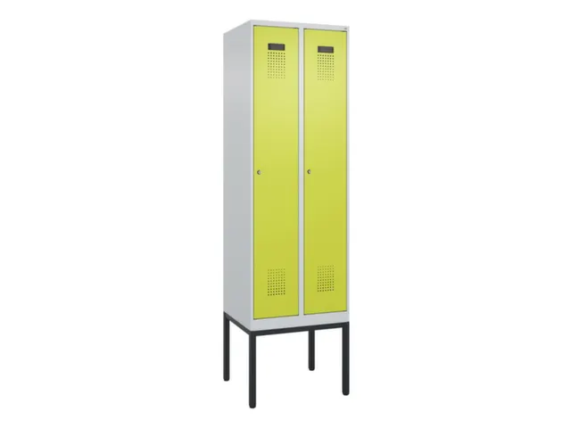 locker voor scheiding van kleding,HxBxD 2120x600x500mm,2vak