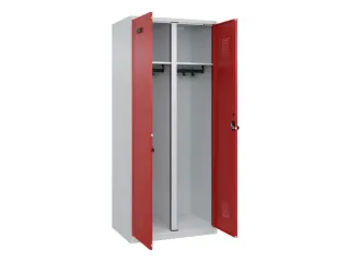 locker voor scheiding van kleding,HxBxD 1850x800x500mm,2vak - 1